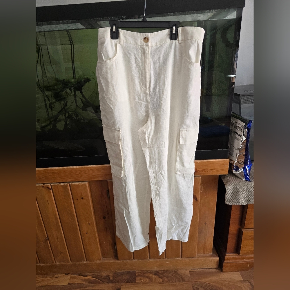NWT linen pants